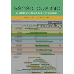 Généatique Info n° 101 en téléchargement - Mars 2024