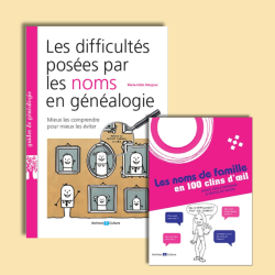Pack Les noms de famille en généalogie
