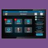 Facilotab L Rubis - WiFi/4G - 64 Go - Android 13 - Tablette simplifiée pour Seniors
