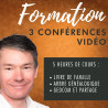 Pack de 3 formations de 90 minutes pour Généatique