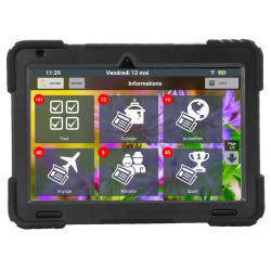 Facilotab XXL - WiFi - 128 Go - Android 13 - Très grand écran -  Coque renforcée- Tablette simplifiée pour Seniors