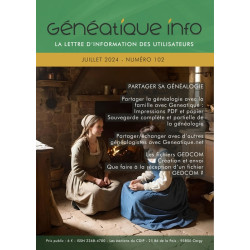 Généatique Info n° 102 en téléchargement - Juillet 2024