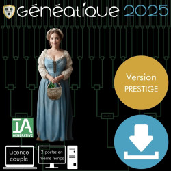 Mise à Jour Généatique 2025 Prestige - Couple