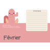 exemple de page du calendrier mural
