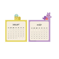 exemple de page du calendrier CD