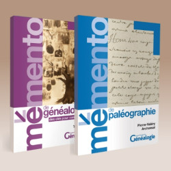 Pack Mémento : généalogie + paléographie