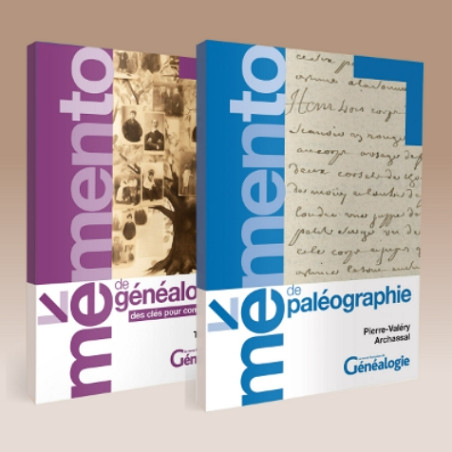 Pack Mémento : généalogie + paléographie