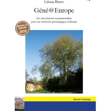 Livre Géné@Europe - Edition 2025