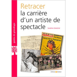 Retracer la carrière d’un artiste de spectacle