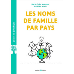 Les noms de famille par pays