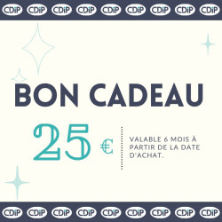 Chèque cadeau 25 euros