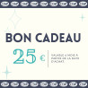 Chèque cadeau 25 euros