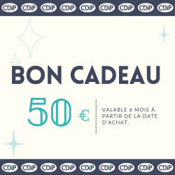 Chèque cadeau 50 euros