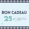 Chèque cadeau 25 euros