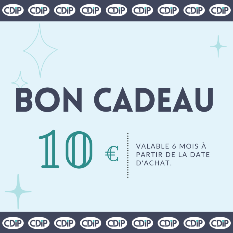 Chèque cadeau 10 euros Chèque cadeau 10 euros