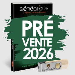 Option coffret Clé USB Généatique 2026