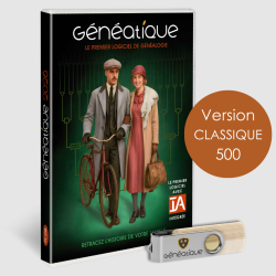 Coffret Généatique 2026 Classique avec Clé USB