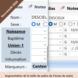 Coffret Généatique 2026 Classique avec Clé USB