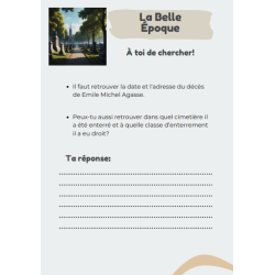 Mon cahier généalogique de jeux XXeme siècle