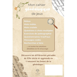 Mon cahier généalogique de jeux XXeme siècle