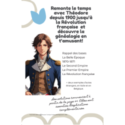 Mon cahier généalogique de jeux "De la Révolution à 1900"