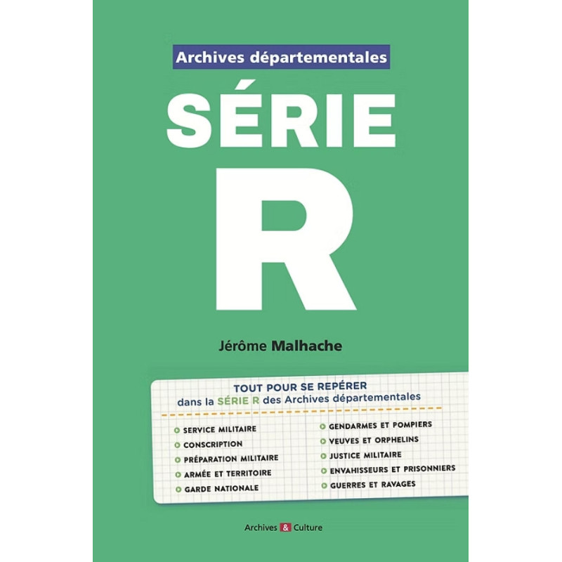 Archives départementales : série R
