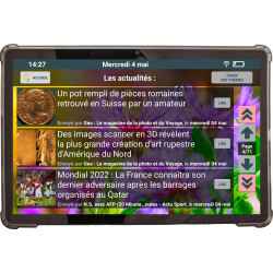 Facilotab Classic - WiFi - 128Go - Android 15 - Tablette simplifiée pour Seniors