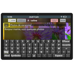 Facilotab Classic - WiFi - 128Go - Android 15 - Tablette simplifiée pour Seniors