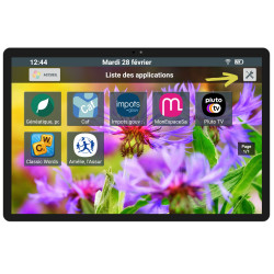 Facilotab Classic - WiFi - 128Go - Android 15 - Tablette simplifiée pour Seniors