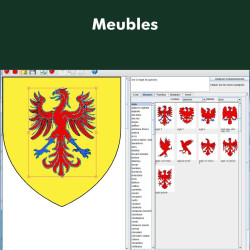 Héraldique 11 en téléchargement - Logiciel d'héraldique pour dessiner vos blasons