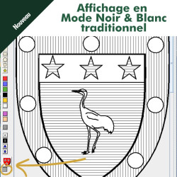 Héraldique 11 en téléchargement - Logiciel d'héraldique pour dessiner vos blasons