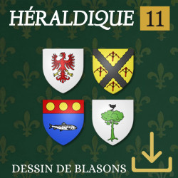 Héraldique 11 en téléchargement - Logiciel d'héraldique pour dessiner vos blasons