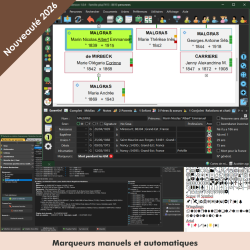 Mise à jour Généatique Prestige Edition 2026 en téléchargement + 1 an de service Essentiel sans abonnement