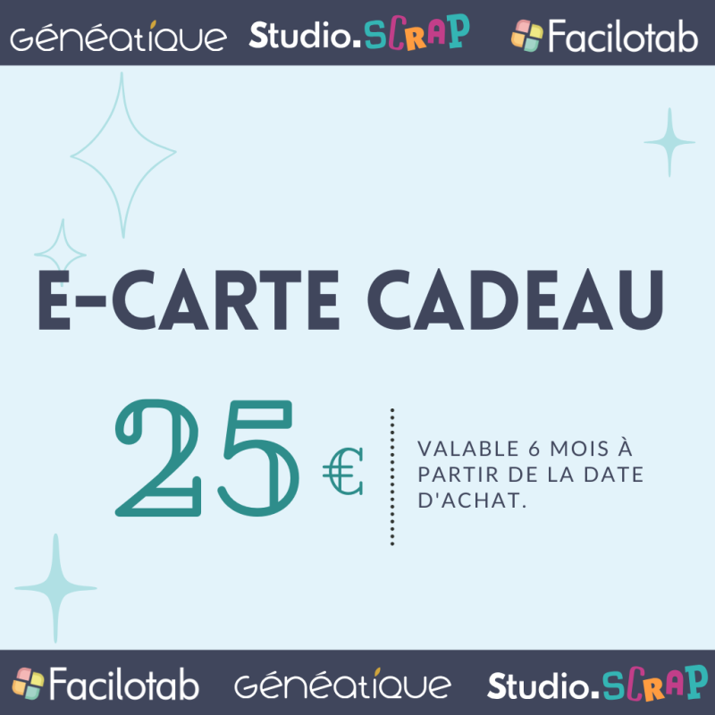 Chèque cadeau 25 euros