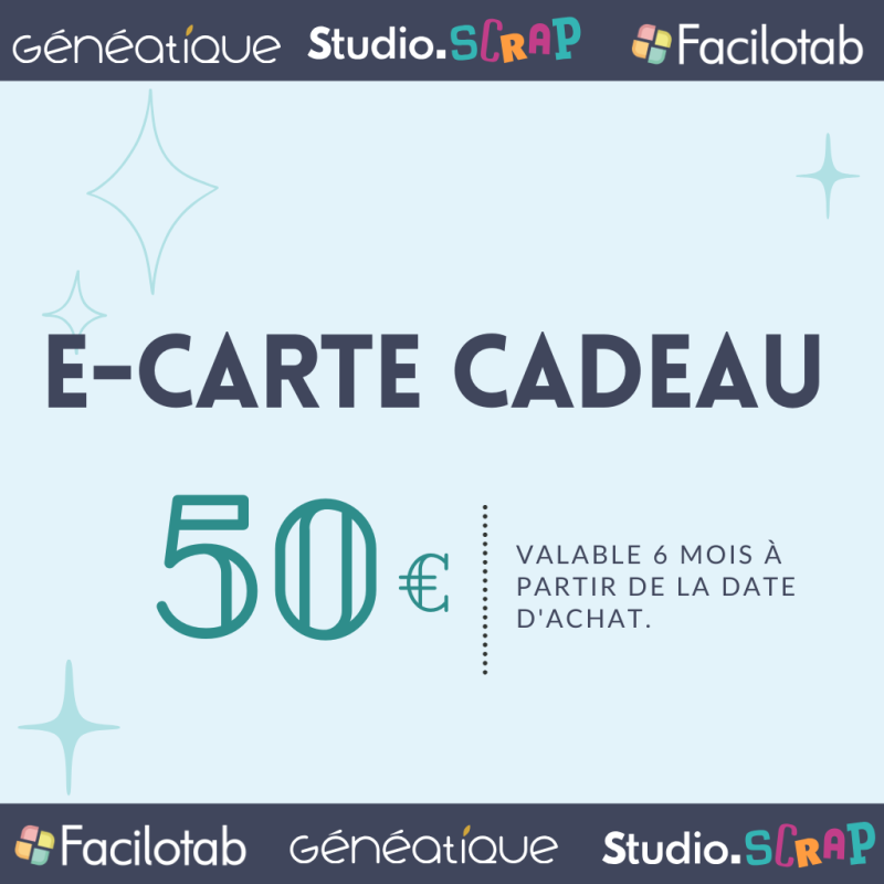 Chèque cadeau 50 euros