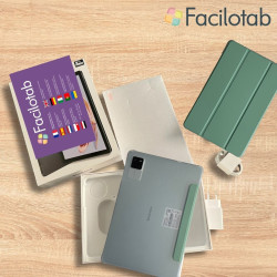 Facilotab Classic - WiFi - 128Go - Android 15 - Tablette simplifiée pour Seniors