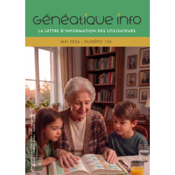 Généatique Info n° 105 par courrier -  Mai 2026