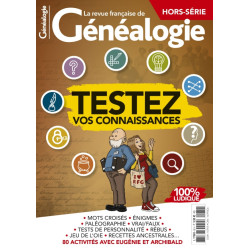 Cahier de jeux 100% généalogie