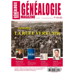 Abonnement d'1 an à Généalogie Magazine par courrier