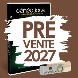 Précommande - Option coffret Clé USB Windows Généatique 2027