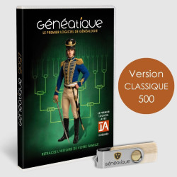 Coffret Généatique 2027 Classique avec Clé USB