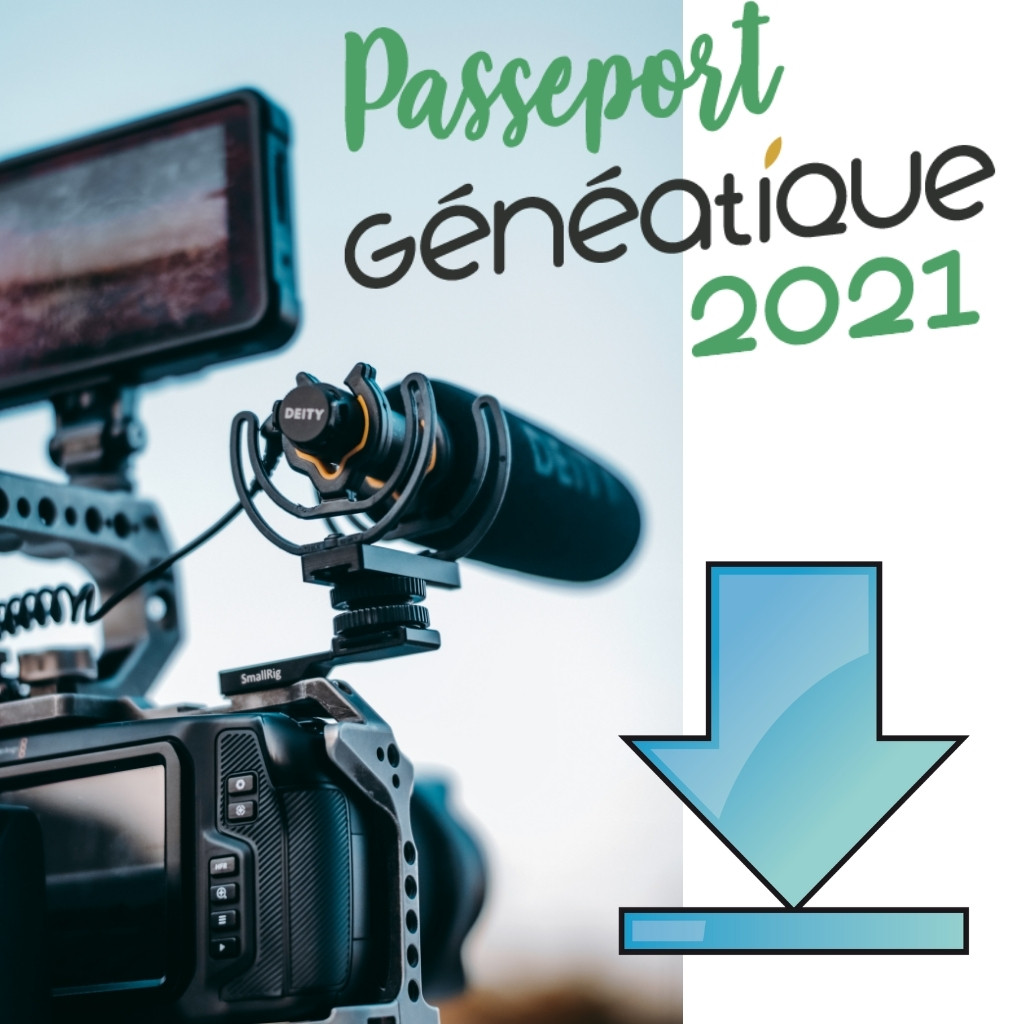 Passeport Généatique 2021 en téléchargement