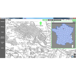Carte de Cassini, logiciel de cartographie - En Téléchargement