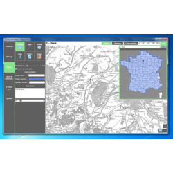 Carte de Cassini, logiciel de cartographie - En Téléchargement