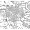 Carte de Cassini - Carte géographique historique de France du 18e siècle