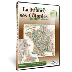 Atlas de france et des colonies, en DVD