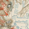 Carte de la bataille de Borodino, 1812