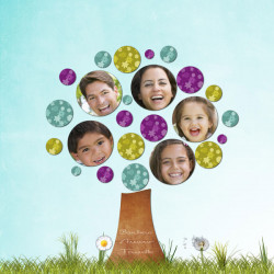 Pack 50 arbres & portraits de famille pour Studio-Scrap