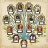 Pack 50 arbres & portraits de famille pour Studio-Scrap