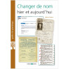 Changer de nom hier et aujourd'hui